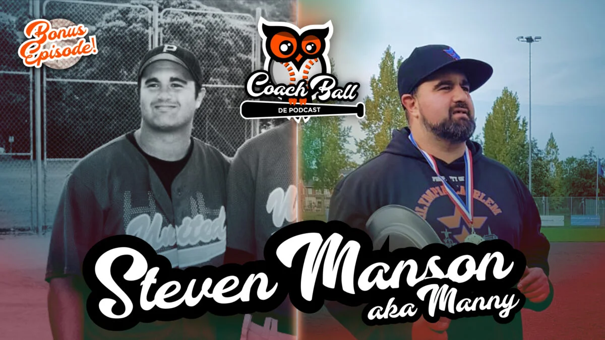 #3 Pitching coach Steven Manson (Manny)