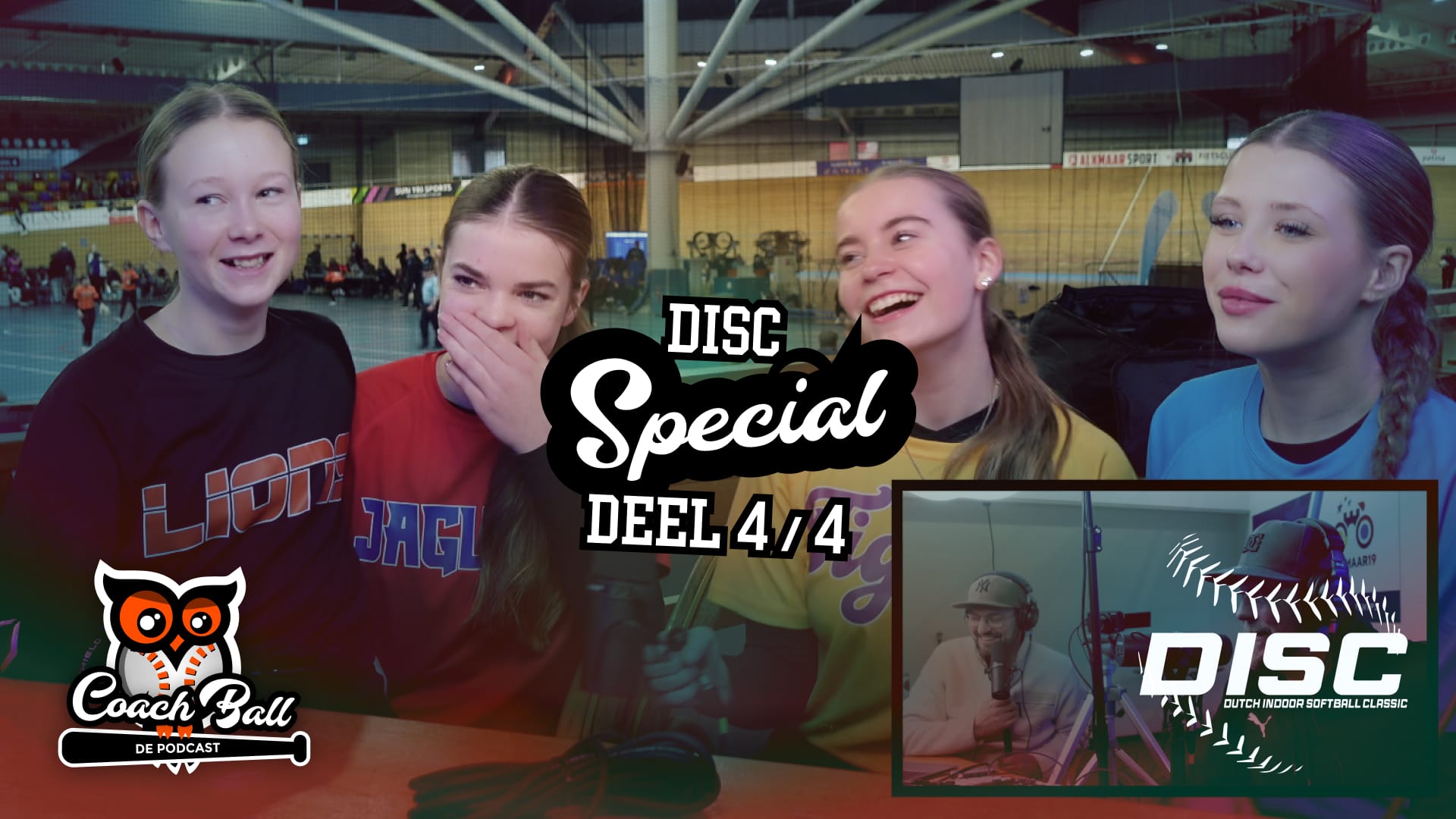 DISC Special met Sara, Jasmijn, Bridget en Roos. Deel 4/4